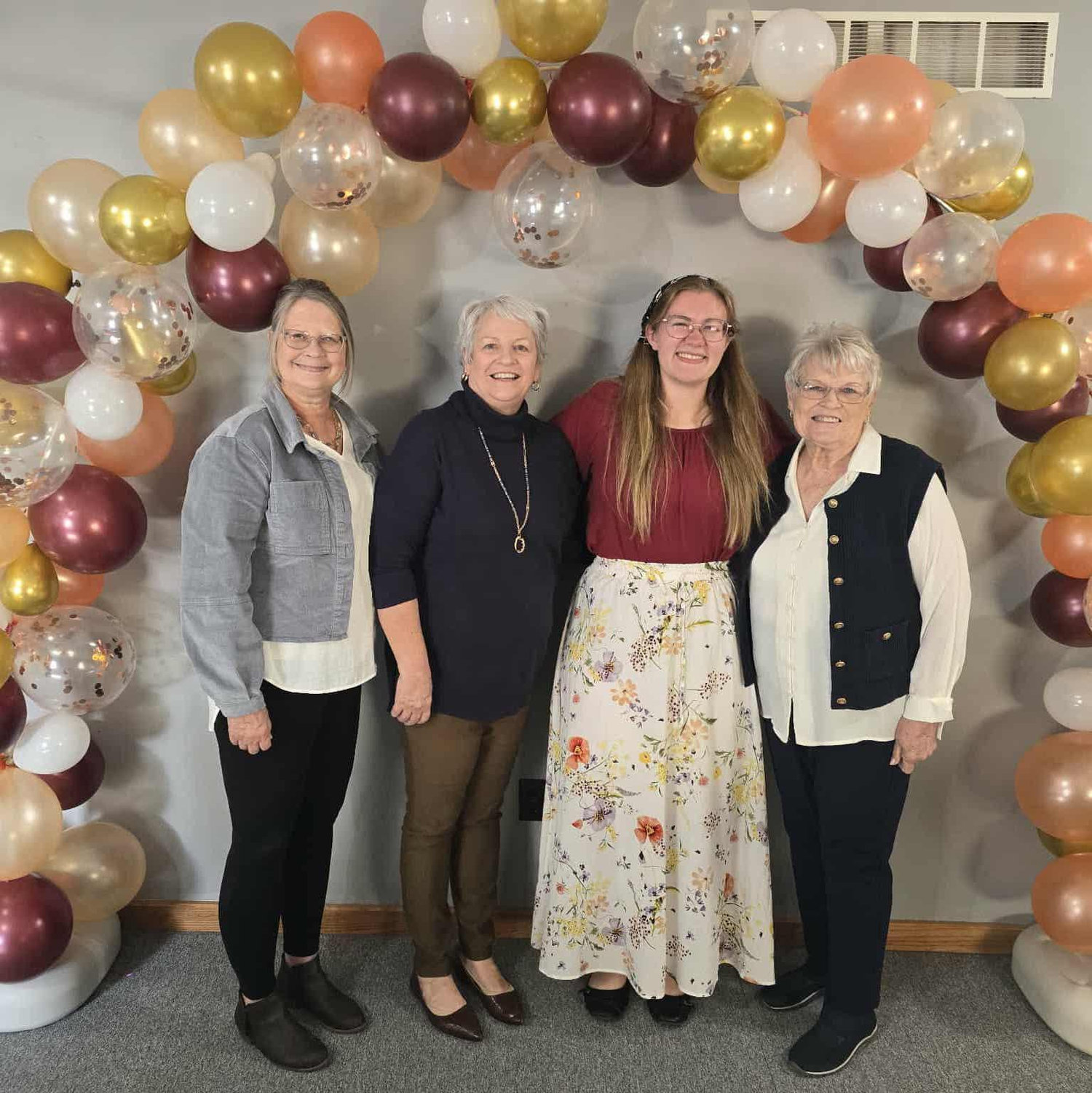 My church family at Owensville threw me a SECOND shower--we have been richly blessed!
THANK YOU Ms. Polly, Ms. Cheryl, and Ms. Lori, for everything you did for this. It was such a joyful day!