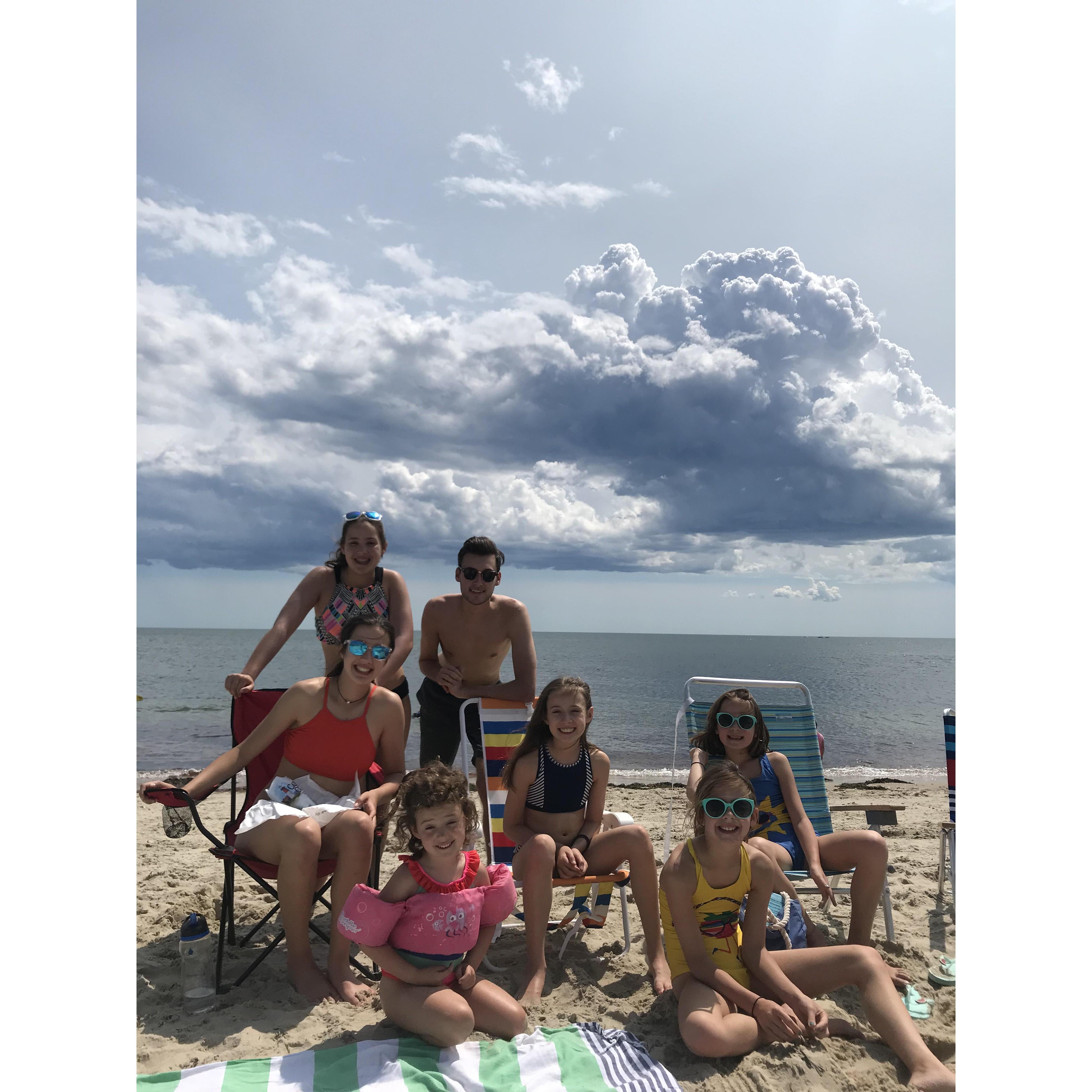 Dan & his 6 nieces