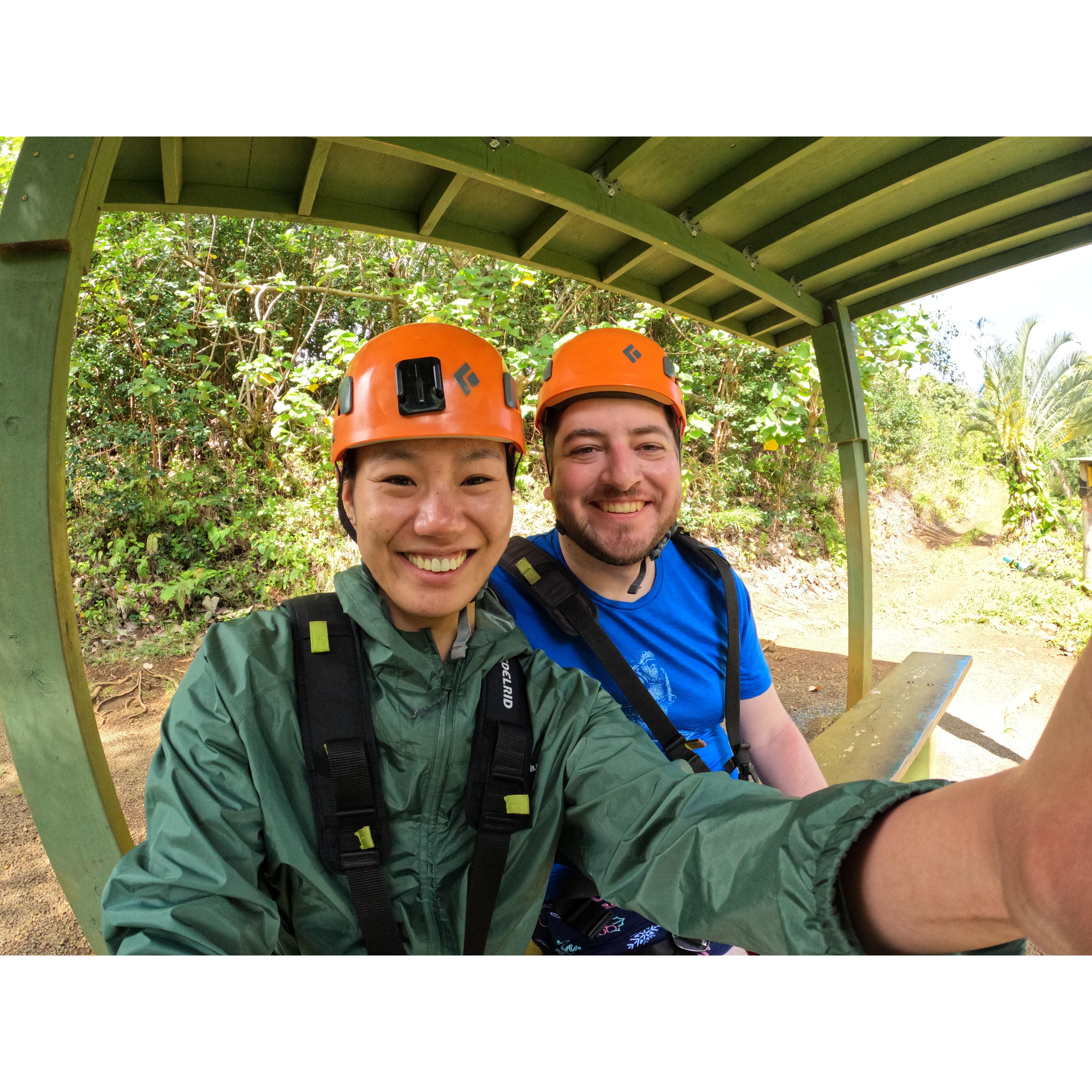 Ziplining in Maui (2024)