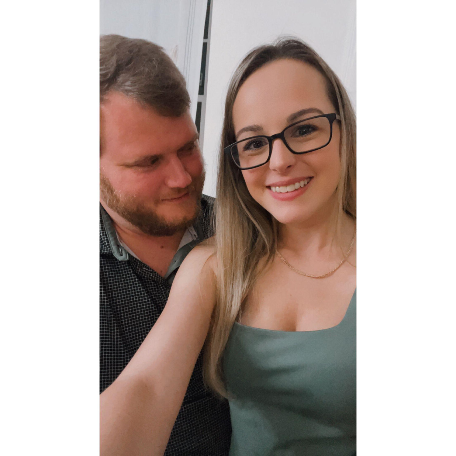 Brad looks at Blair the way Blair looks at fried pickles!