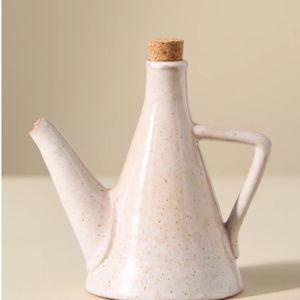 Allegra Stoneware Spout Olive Oil Cruet