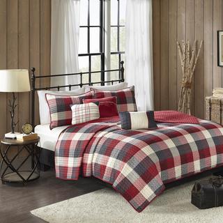Ridge 6-Piece Herringbone Coverlet Set