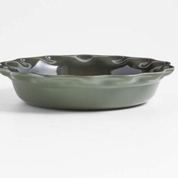 Le Creuset Heritage 9" Thyme Ceramic Pie Dish