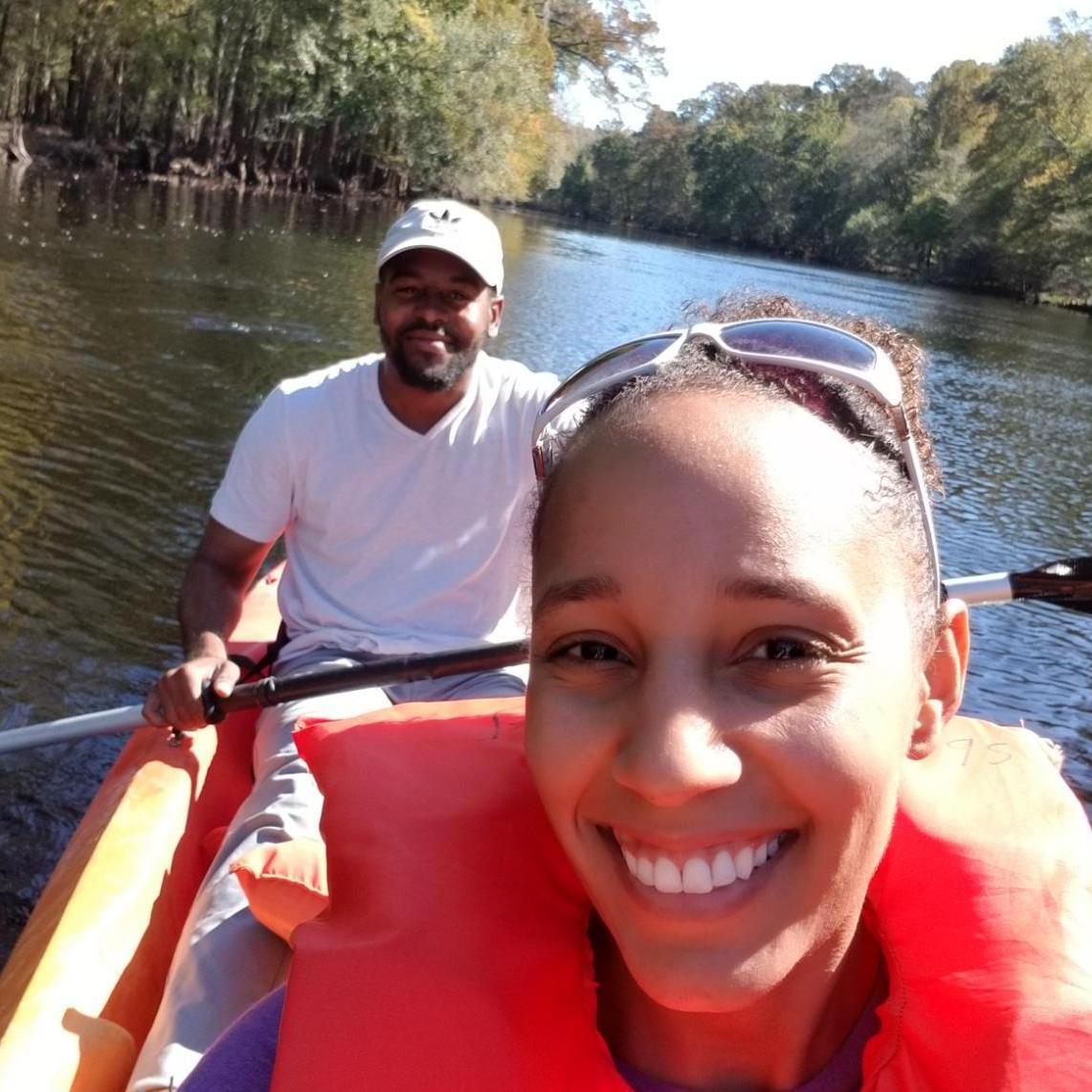 Kenny's first canoe trip