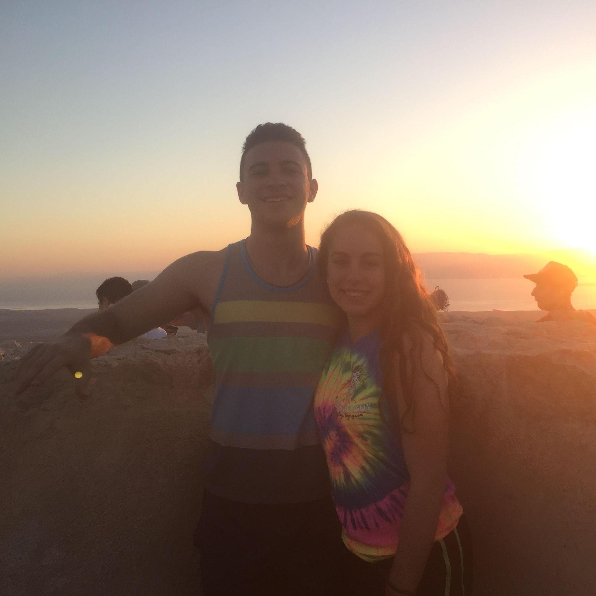 Sunrise hike at Masada, Israel (5/22/17)