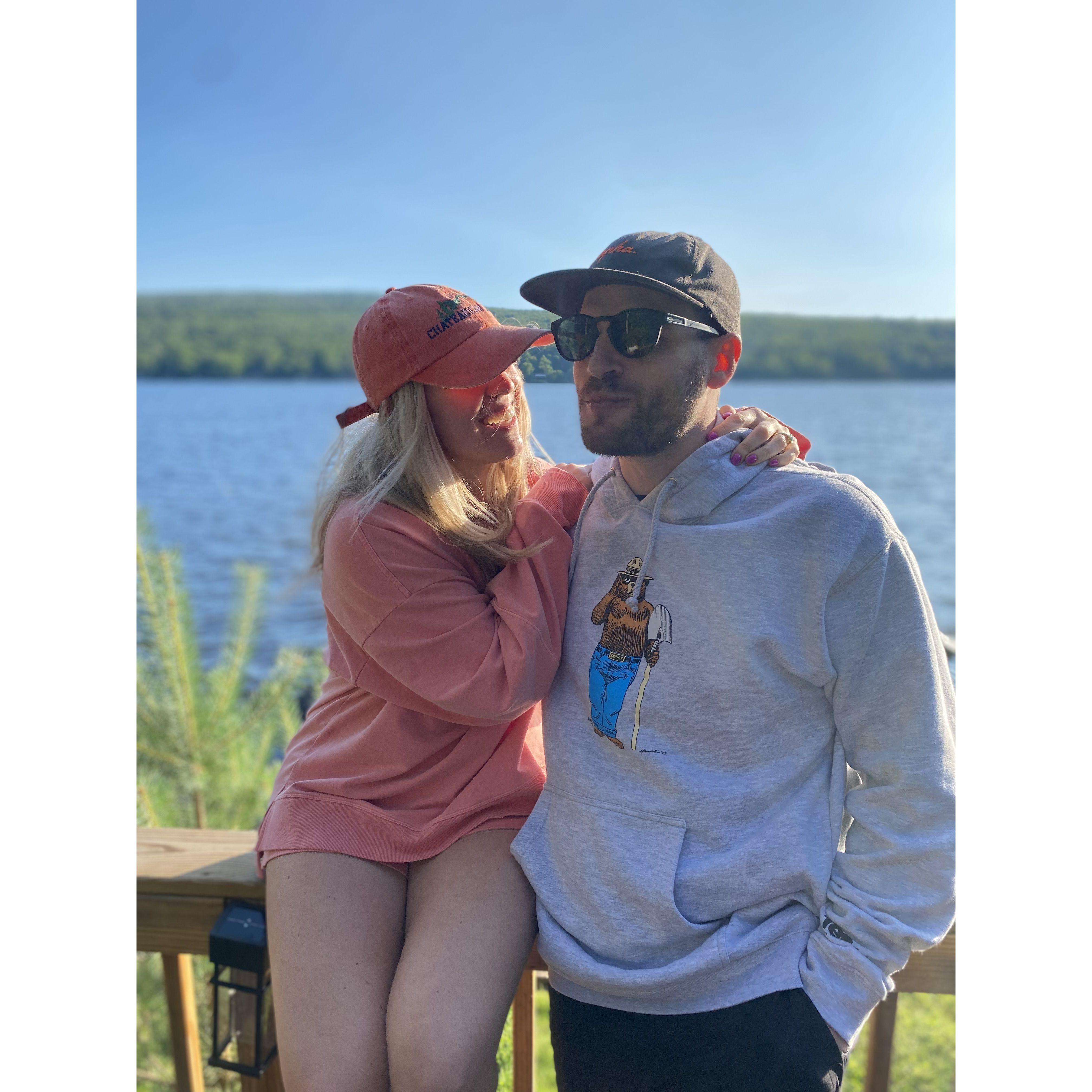 One of many 4th of July's spent at the Aldrich Camp on Chateaugay Lake. 