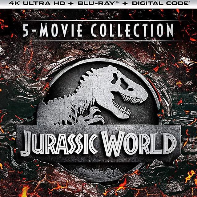 Jurassic World 5-Movie Collection (4K Ultra HD + Digital) [Blu-ray]