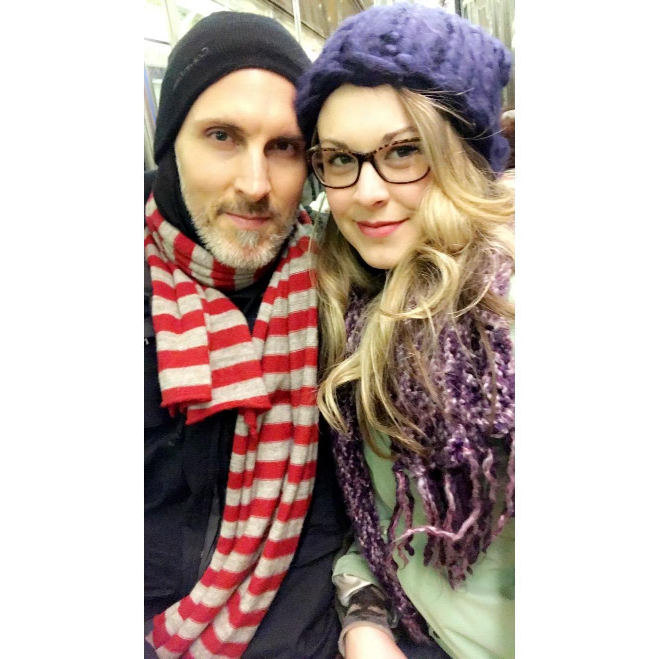 He taught me the terrifying ways of the subway