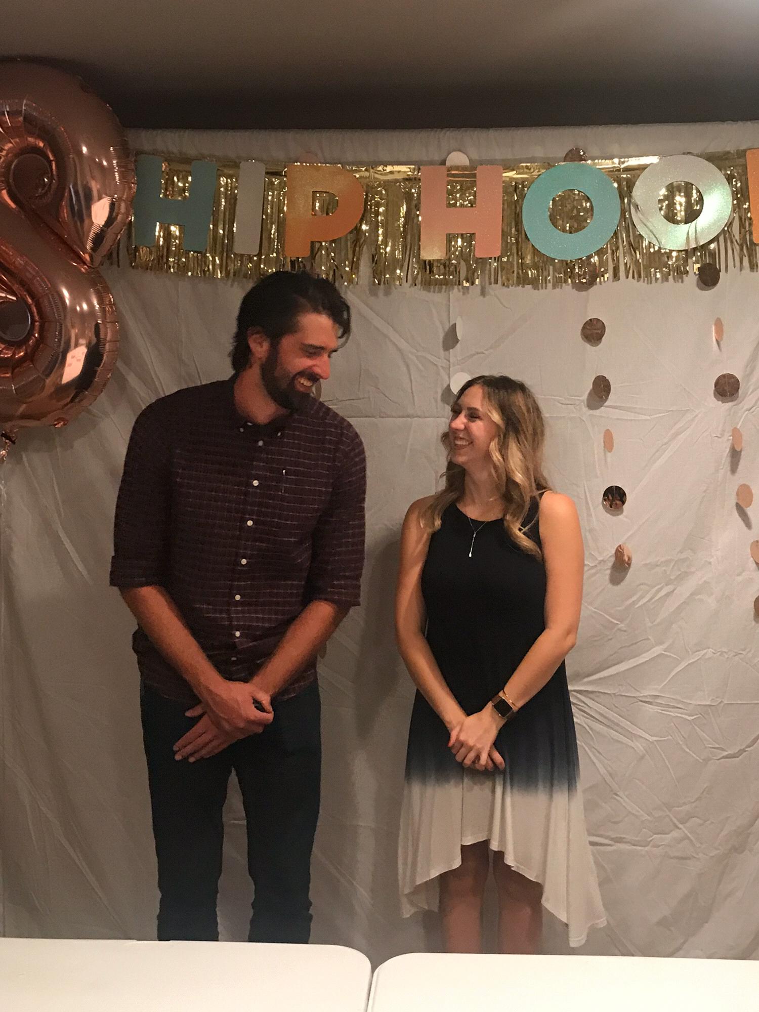 He's always making me laugh