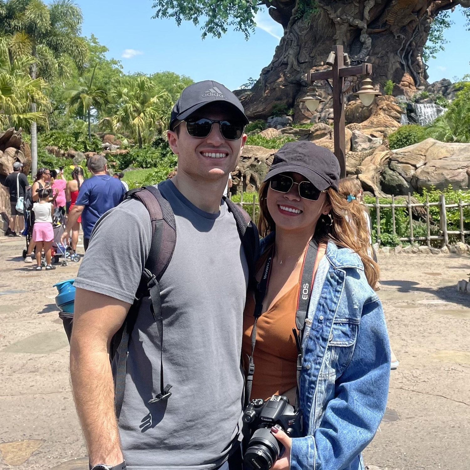 First getaway together to Disney World in Orlando, Florida.