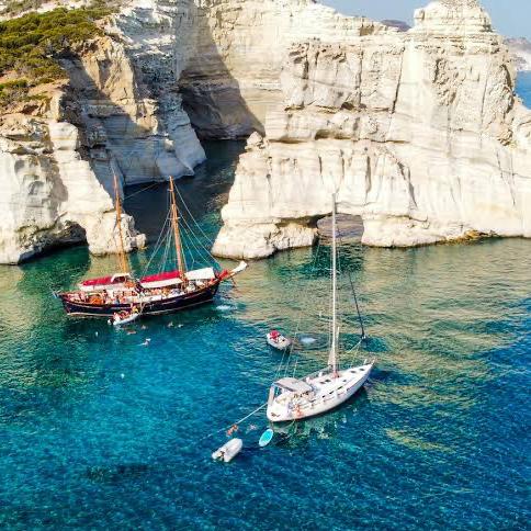 Sailing Day on the Sea