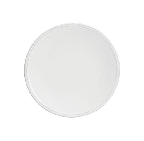 Costa Nova Friso Salad/Dessert Plate 9", White