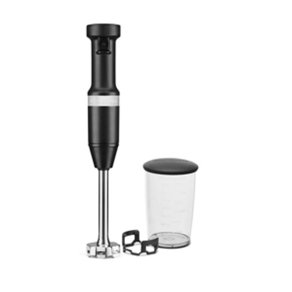 Variable Speed Corded Hand Blender - Black Matte