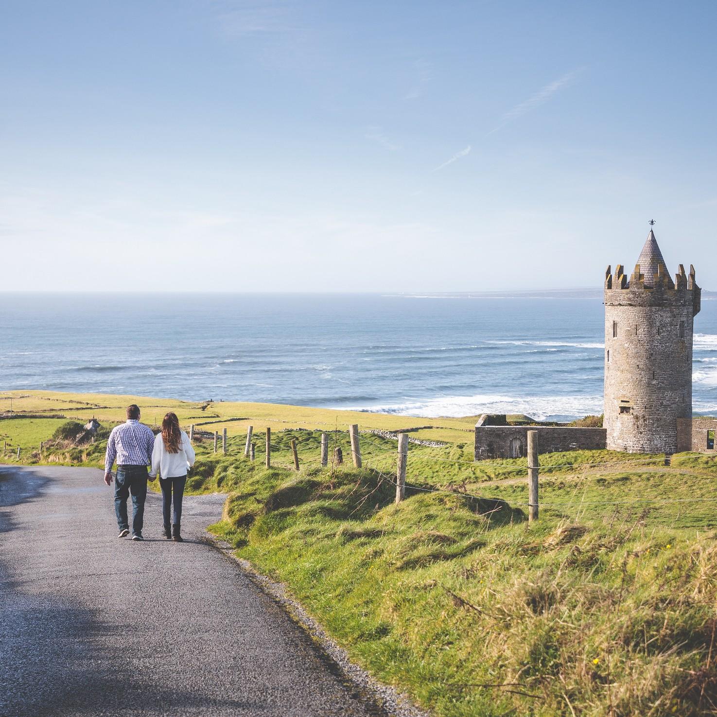 You pass this Castle on your way from Doolin to the Cliffs.
