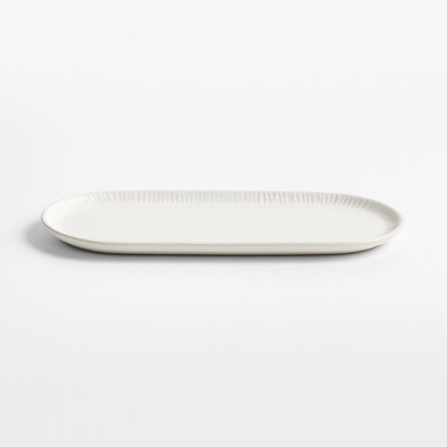 Clean by Crate Ivory Ceramic Sink Caddy Tray