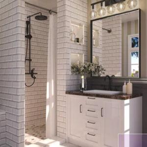 30x 36 black bathroom mirror