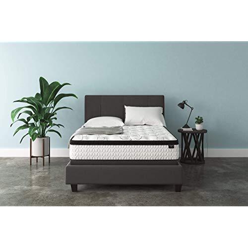 Signature Design by Ashley - 12 Inch Chime Express Hybrid Innerspring - Firm Mattress - Bed in a Box - Queen - White