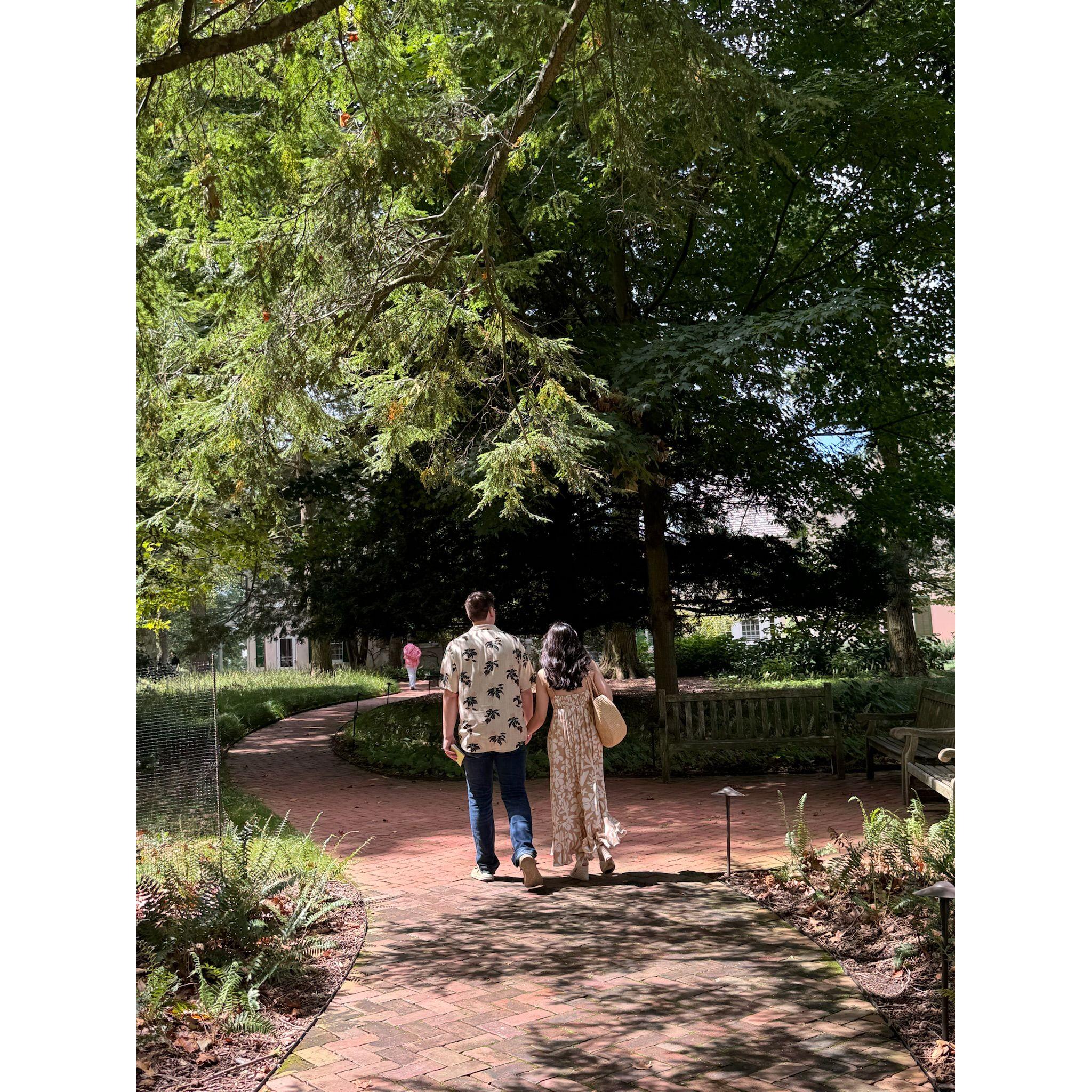 From our engagement at Longwood Gardens