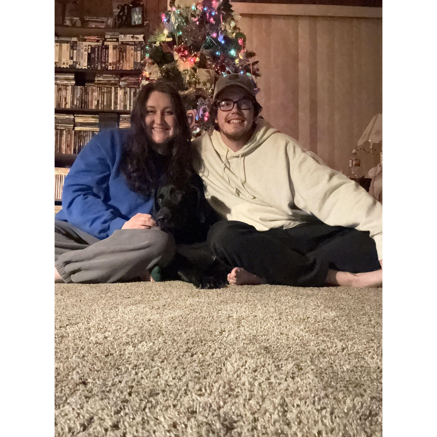 This Christmas we spent with his family and we had a blast!