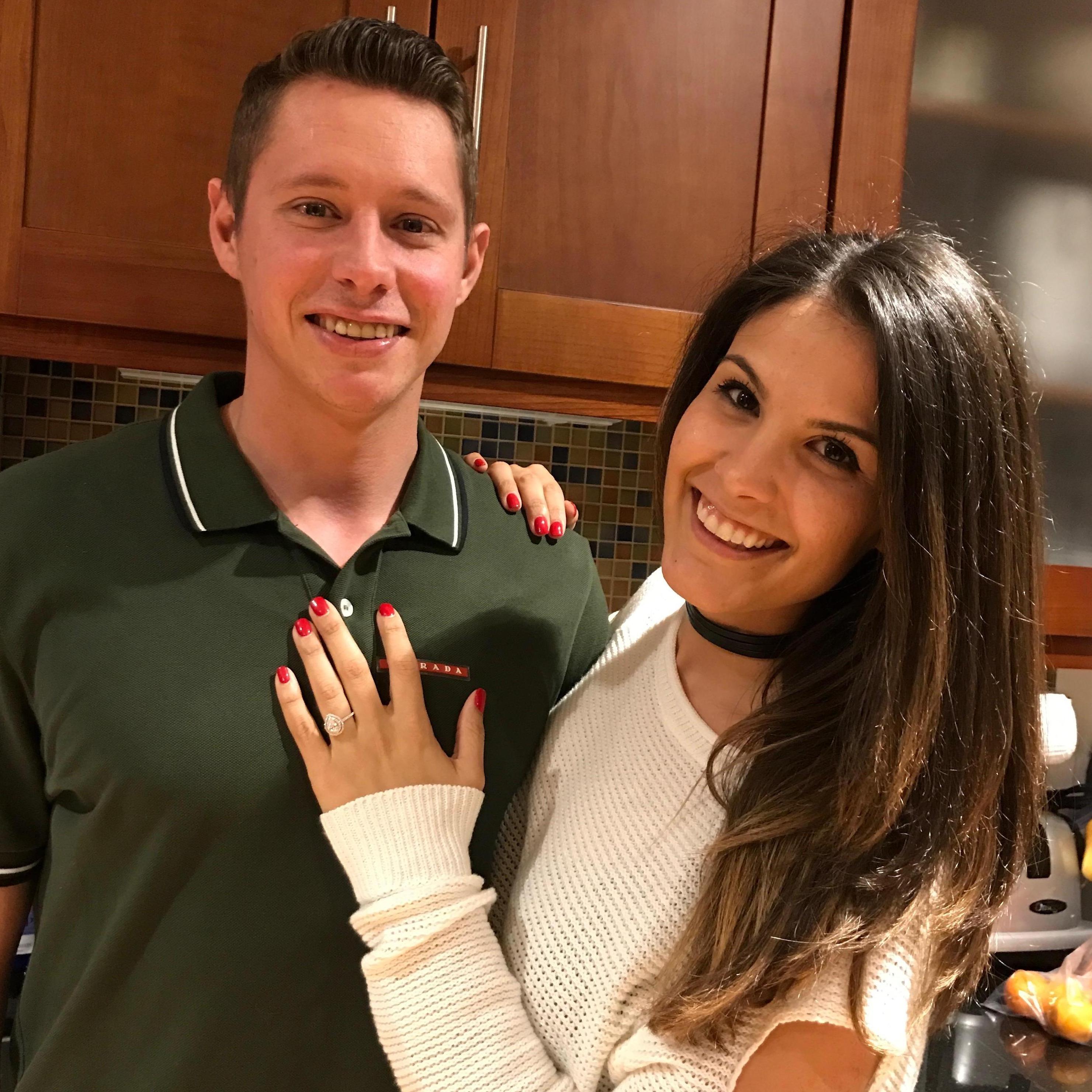 December 25th, 2016.
The night we got ENGAGED.