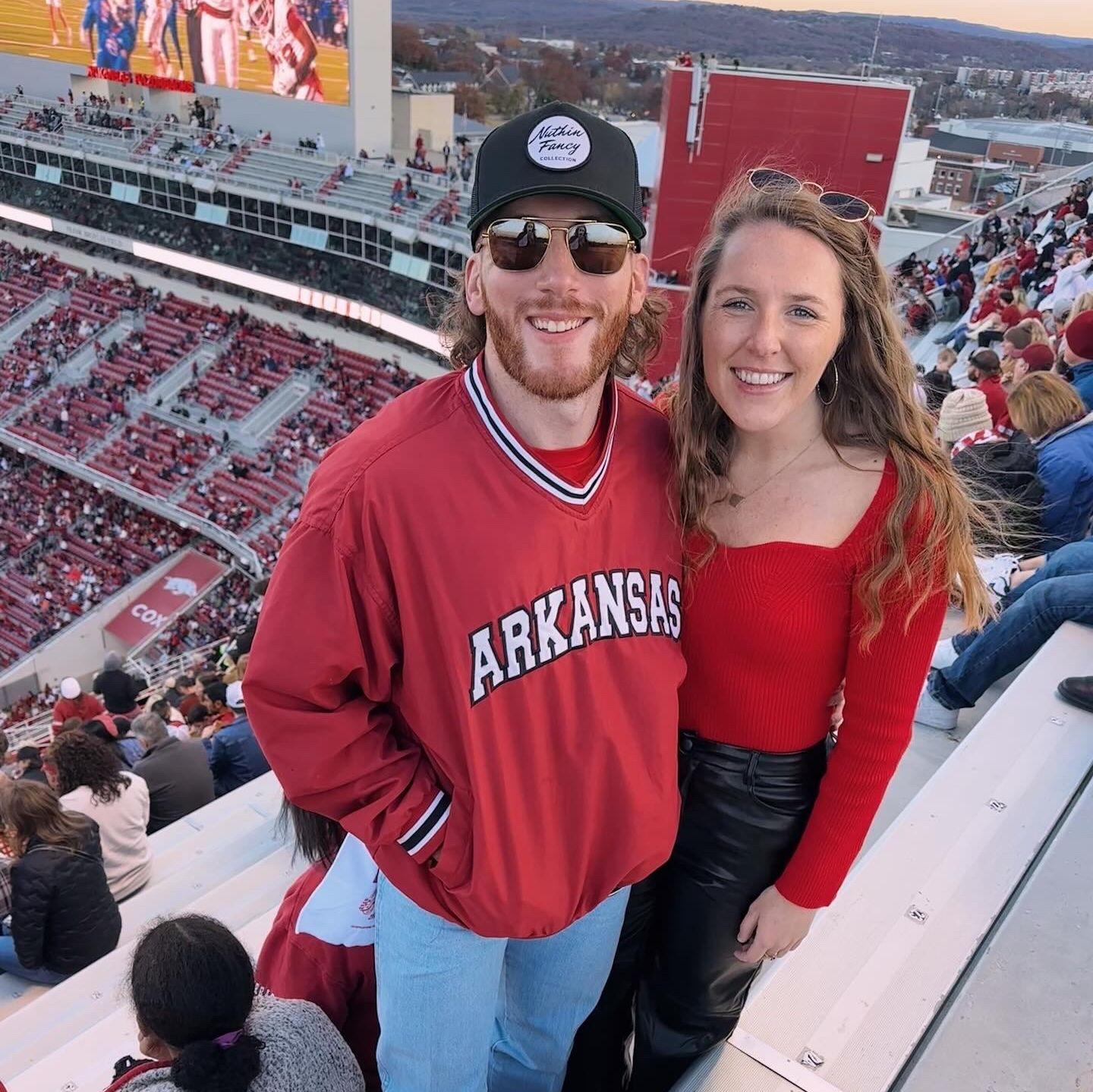 Showed Jake how awful Arkansas football is...