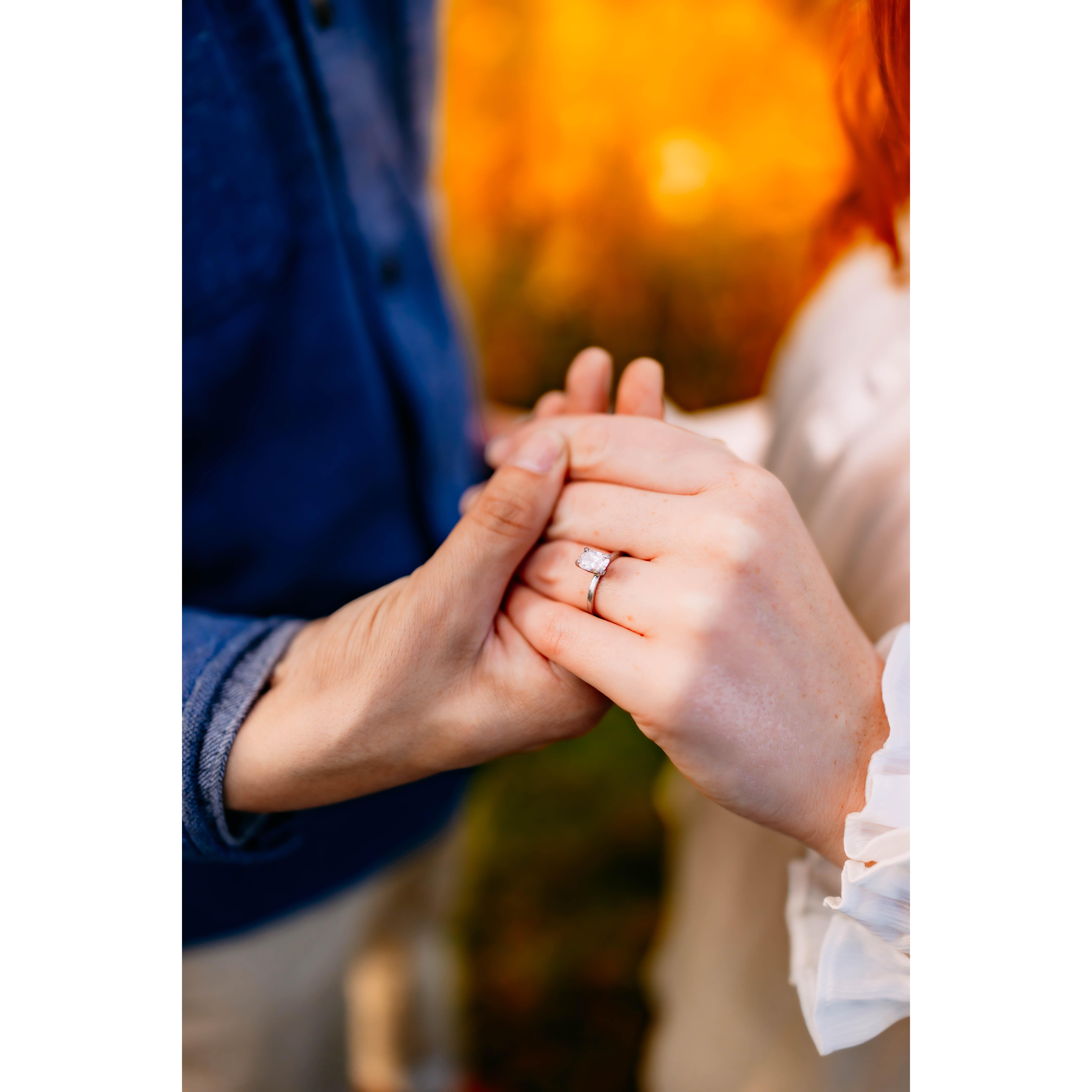 He proposed June 4th, 2024 at Sand Bar State Park.