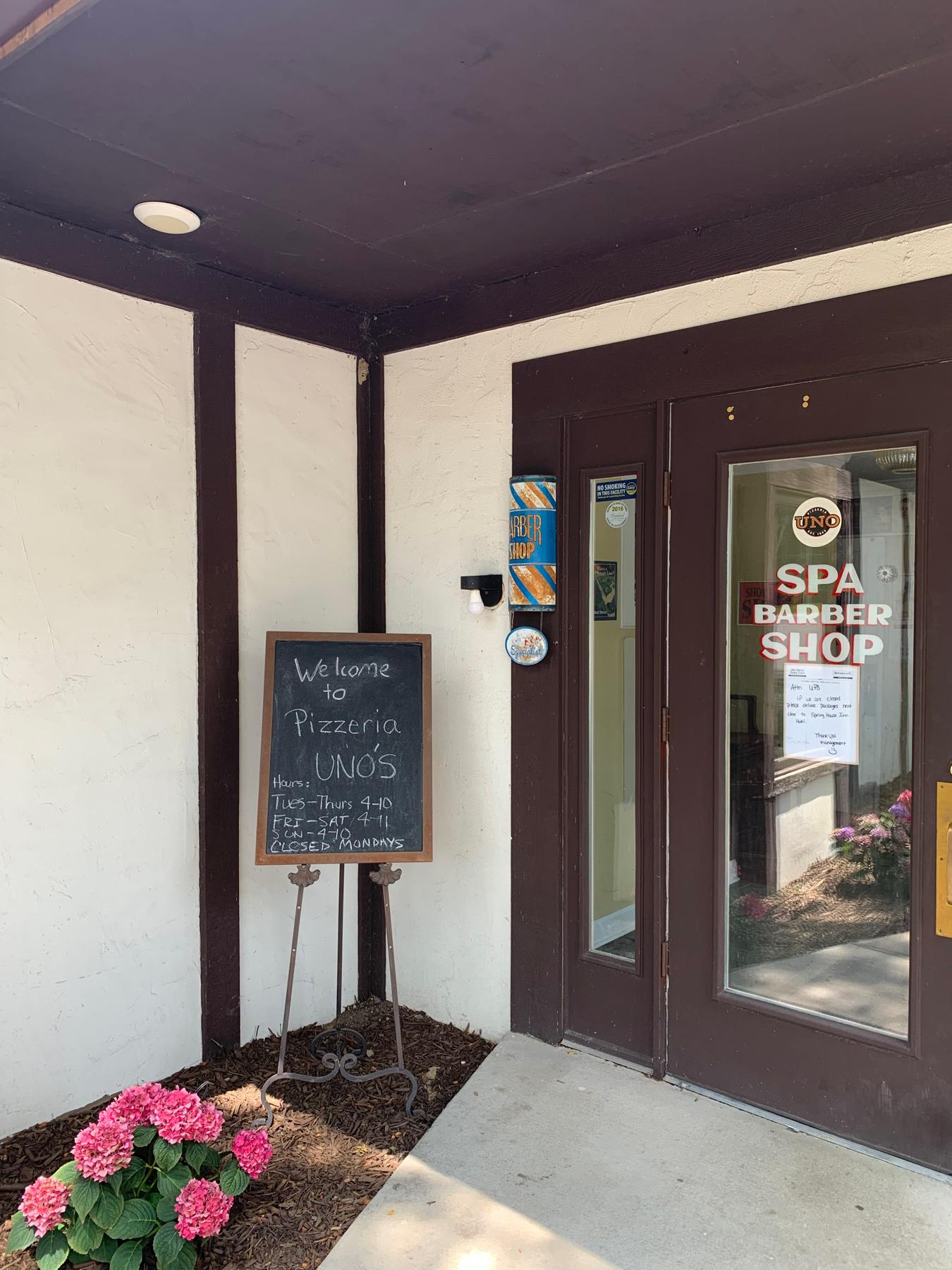 The Speakeasy’s facade is a ‘Barber Shop’