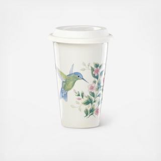 Butterfly Meadow Flutter Thermal Travel Mug by Macy's