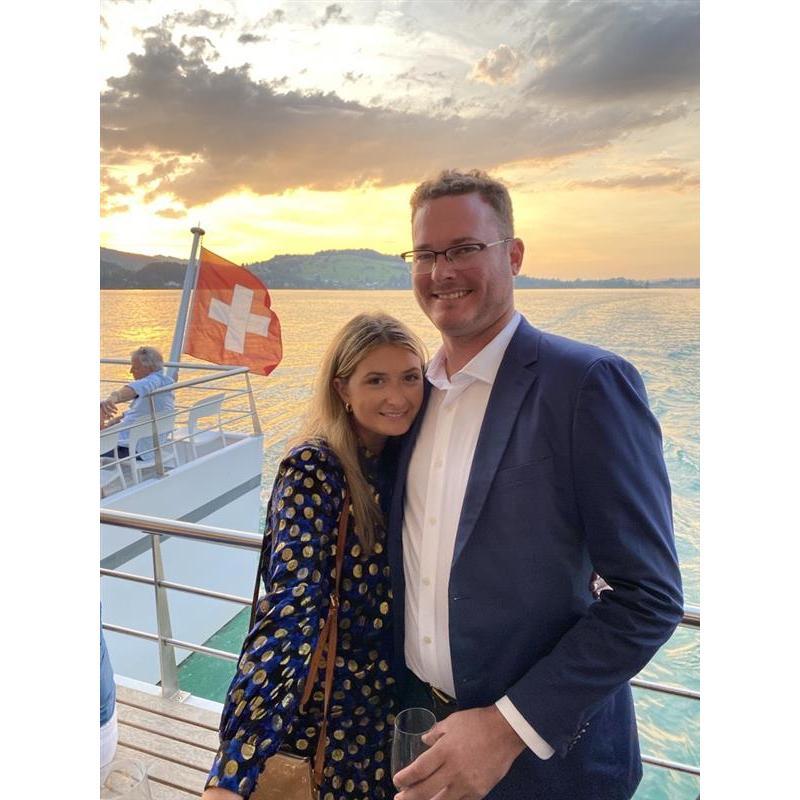 First major trip together, for the Rapps wedding in Switzerland!
