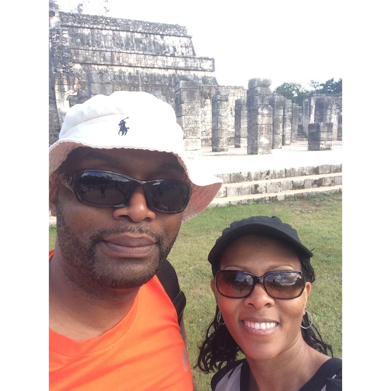 Enjoying Chichen Itza