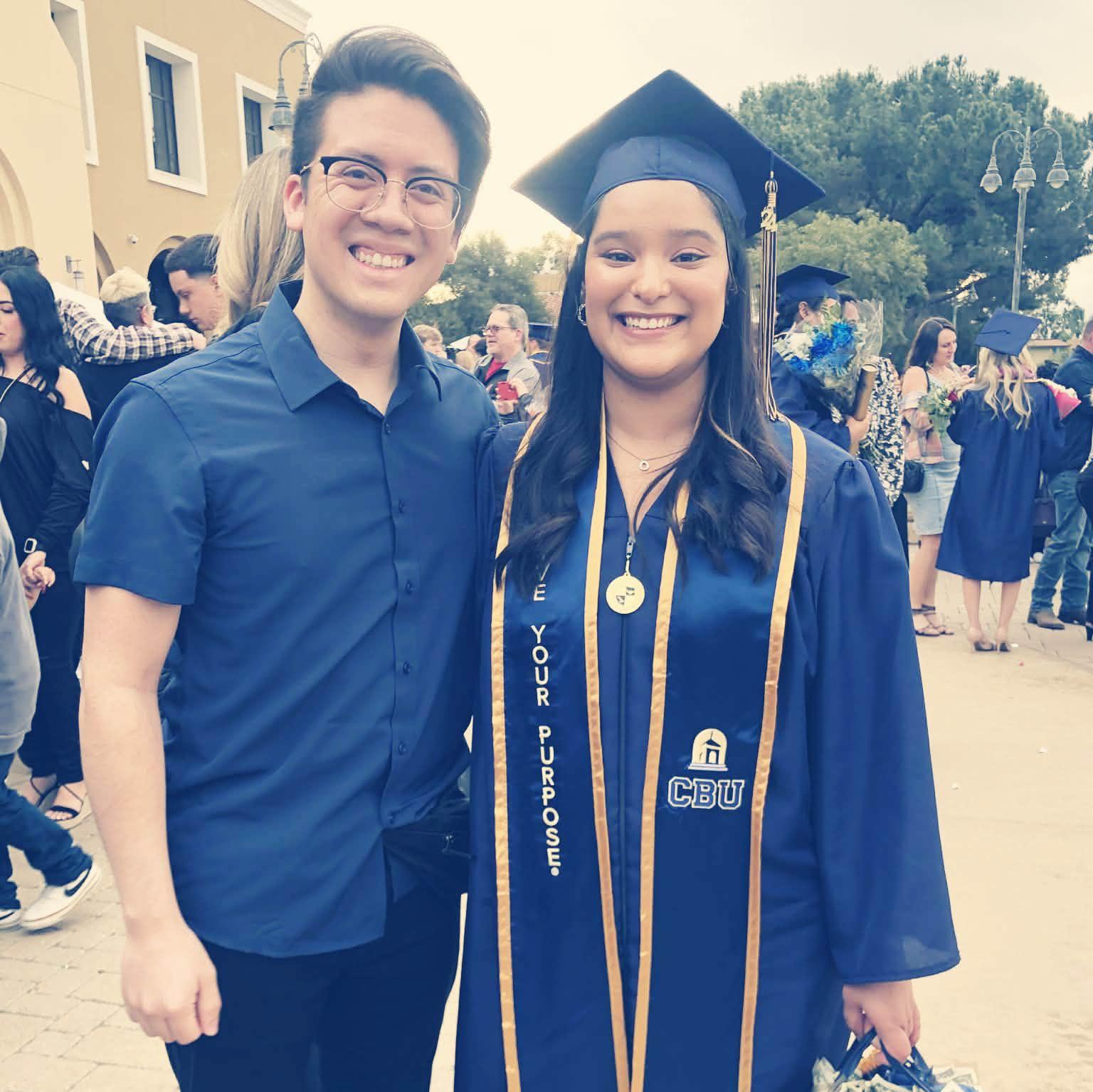 Jess graduated from CBU!
