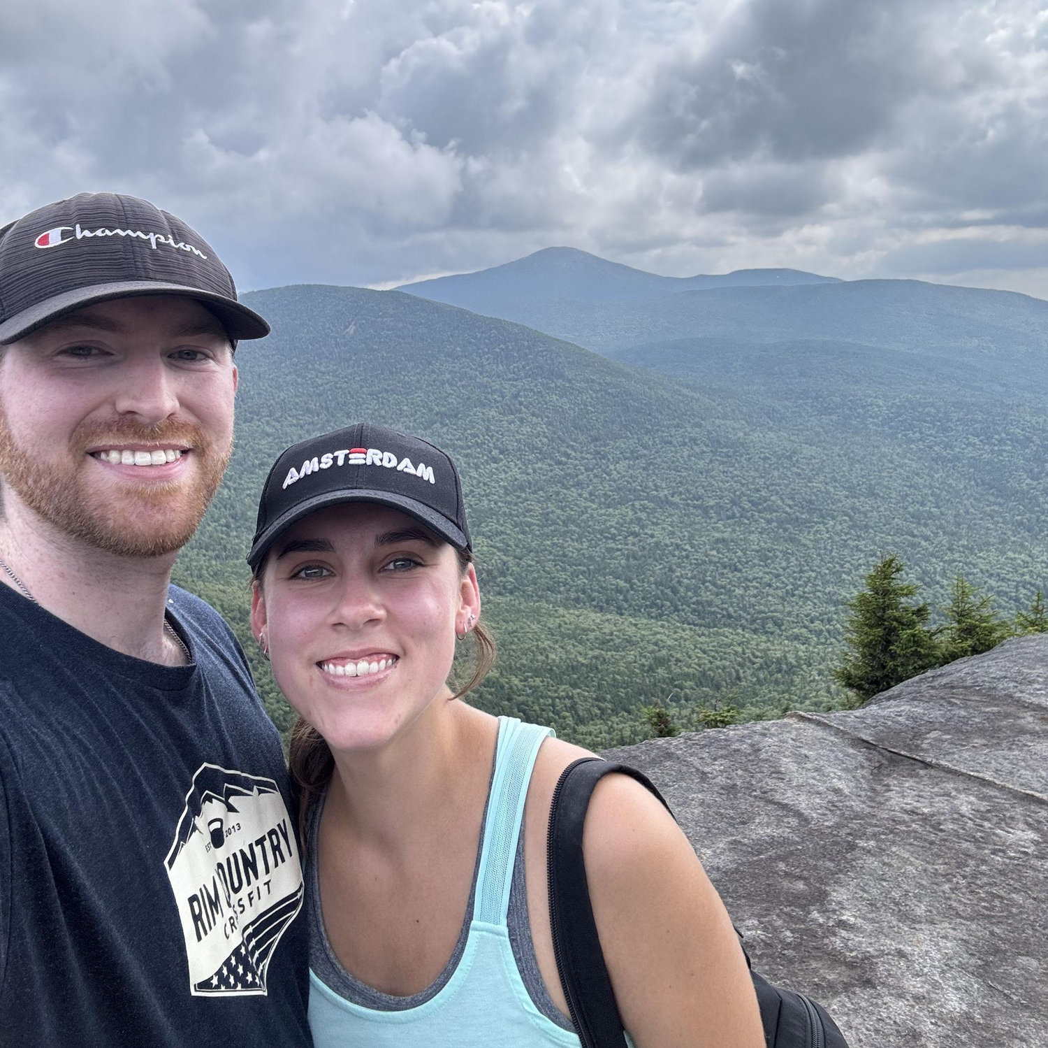 This was taken at the summit of Phelps mountain on our second high peak hike! We hiked 15 miles that day but only expected to hike 12, but we somehow lived to tell the tale! Taken August 3rd, 2024.