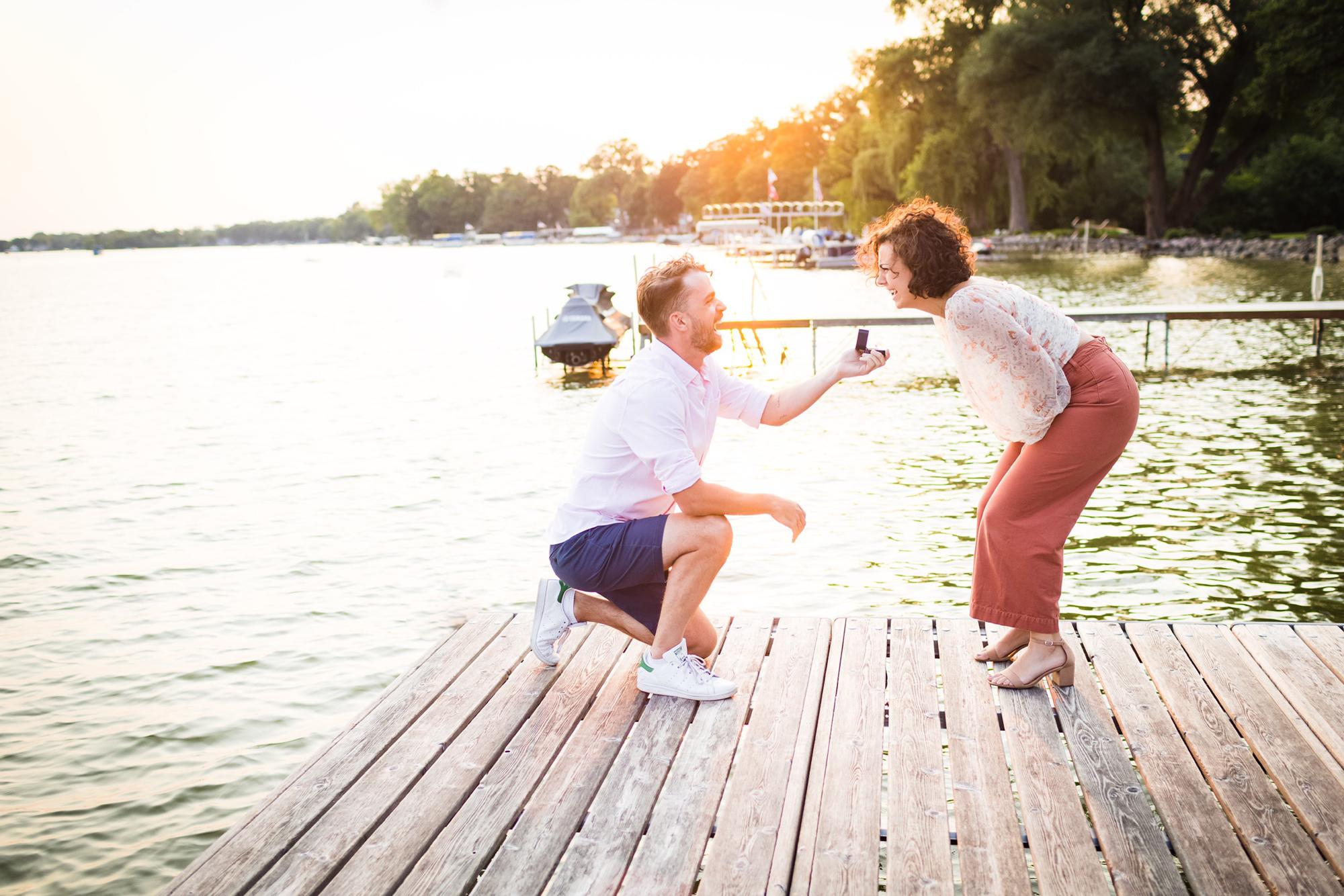 Ian proposing <3