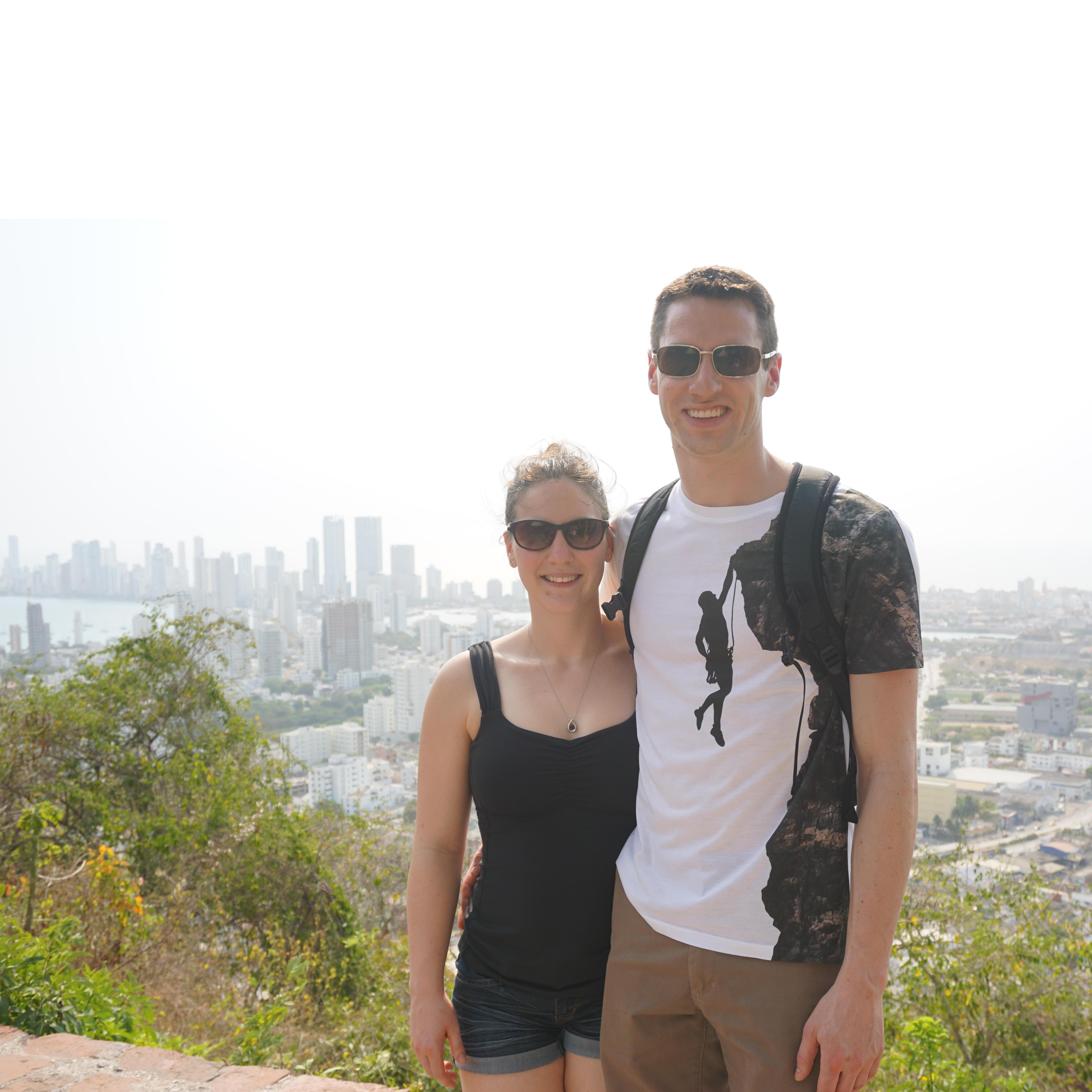 Exploring beautiful Cartagena!