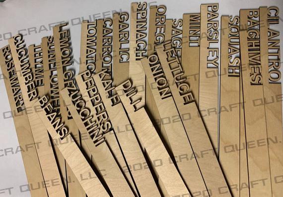 Garden Markers (Set of 24)