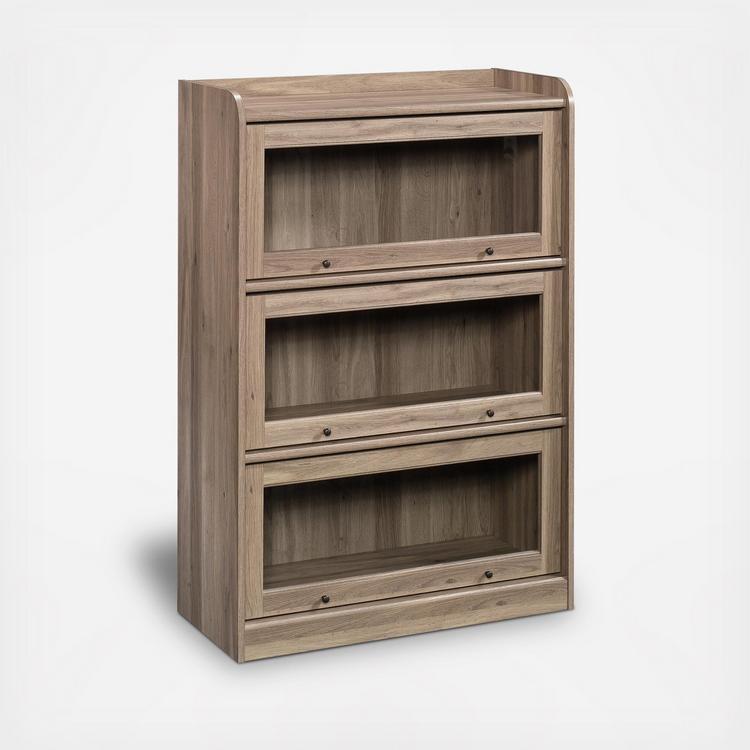 Sauder Barrister Lane Glass Door Bookcase Zola