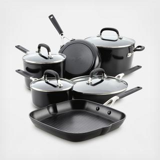 Hard Anodized Nonstick 10-Piece Cookware Set