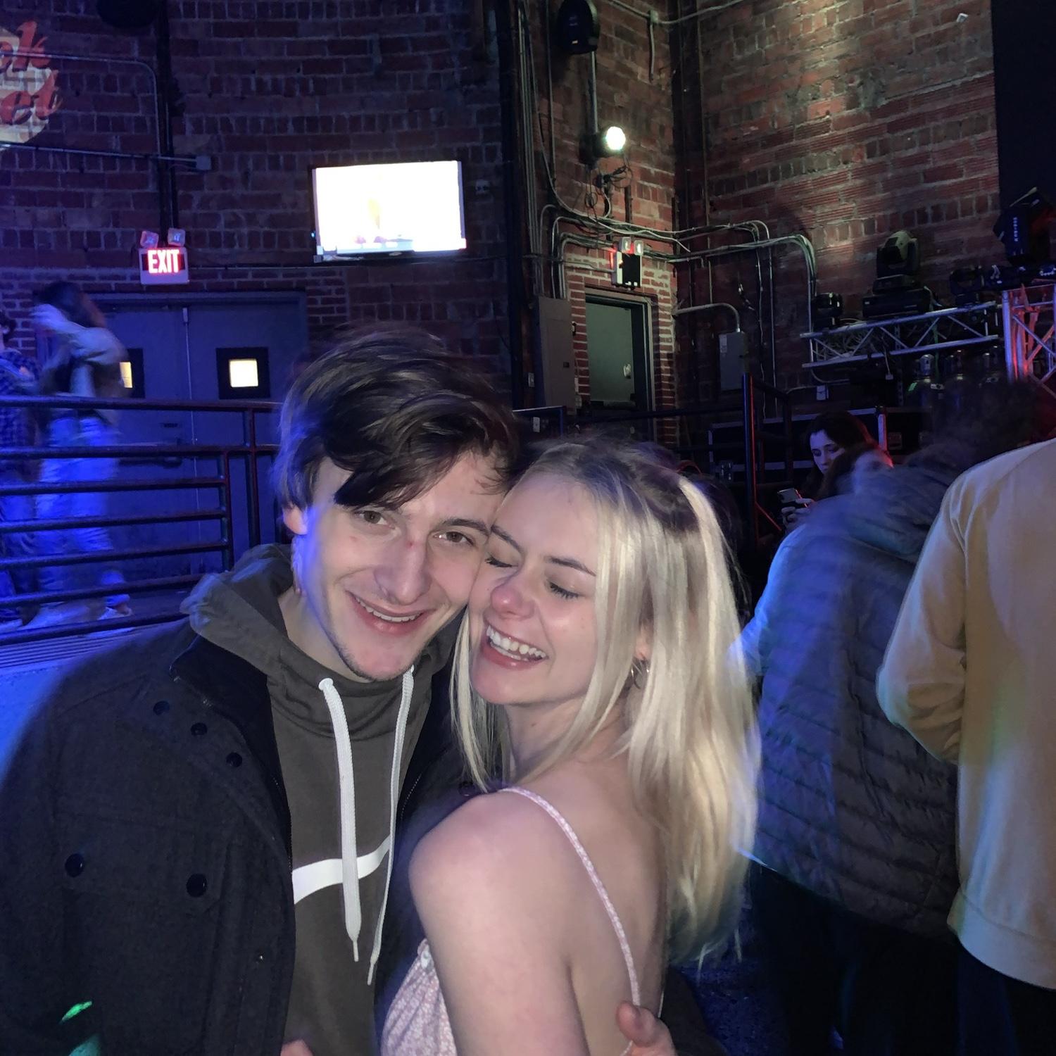 The night we started dating!
