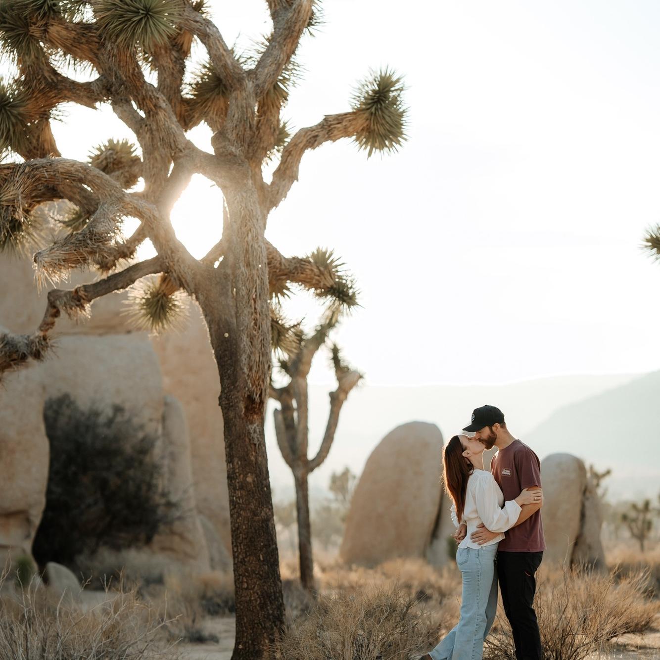 Engagement Photo Session in Joshua Tree National Park