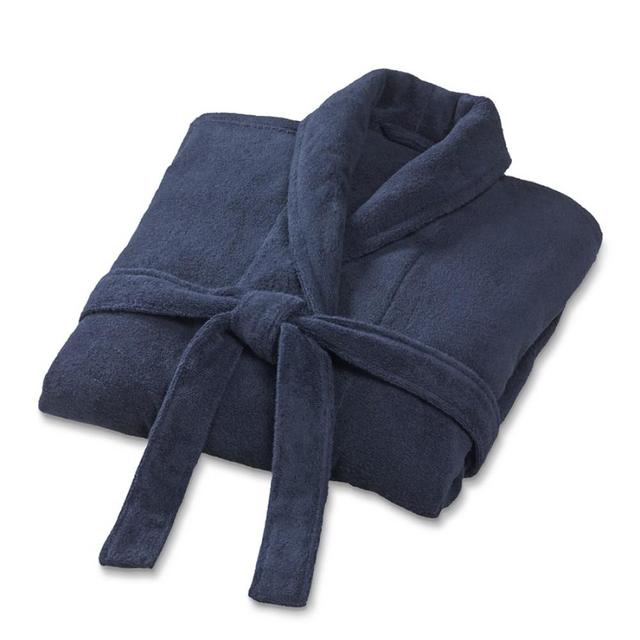 Chambers® Hydrocotton Robe, Large, Peacoat