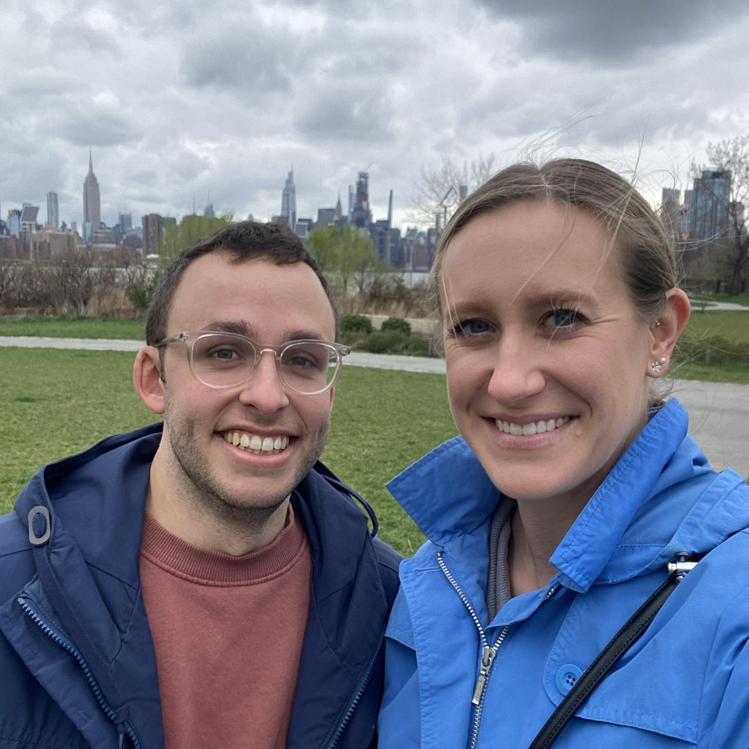 Saturday brunch in Brooklyn with a view