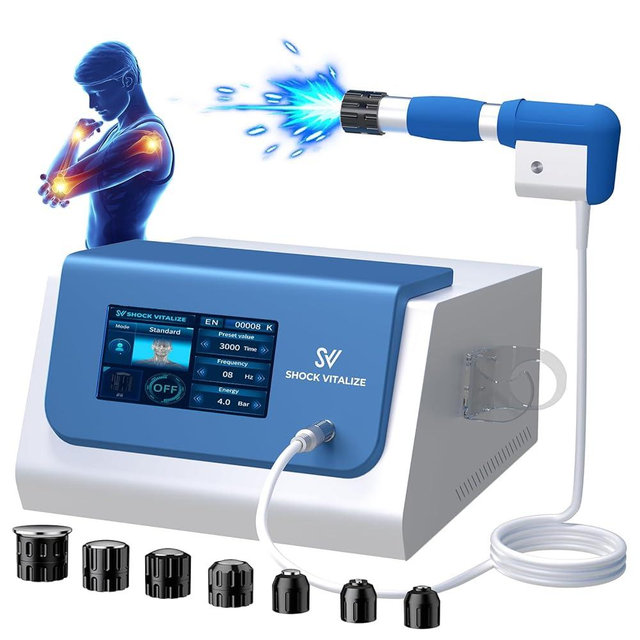 2025 New Upgraded Shockwave Therapy Machine, Extracorporeal Shock Wave Therapy Device for Pain Relief,Muscle and Bone Tissue Regeneration, ESWT Shock Wave Therapy Machine for Home & Institution Use