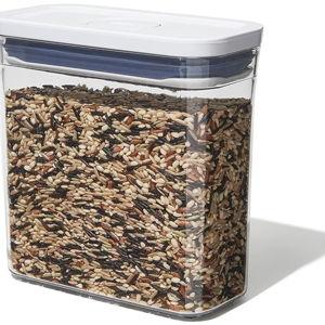 OXO Good Grips POP Container, 1.2 Qt - Rectangle - Pasta, Transparent