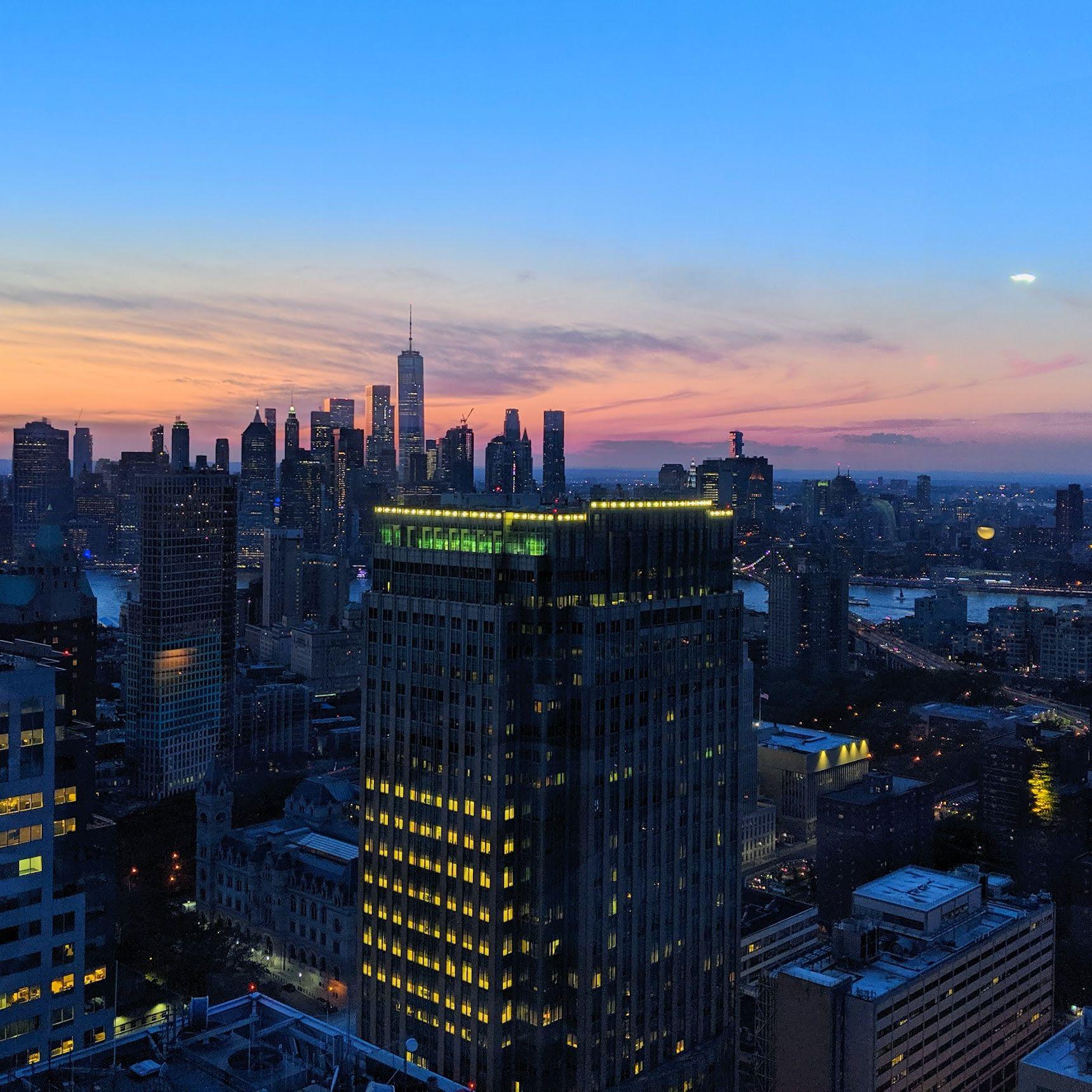 We move to NYC! View from our apartment in Downtown Brooklyn <3