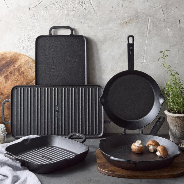 GreenPan Bobby Flay Reversible Cast Iron Grill Griddle