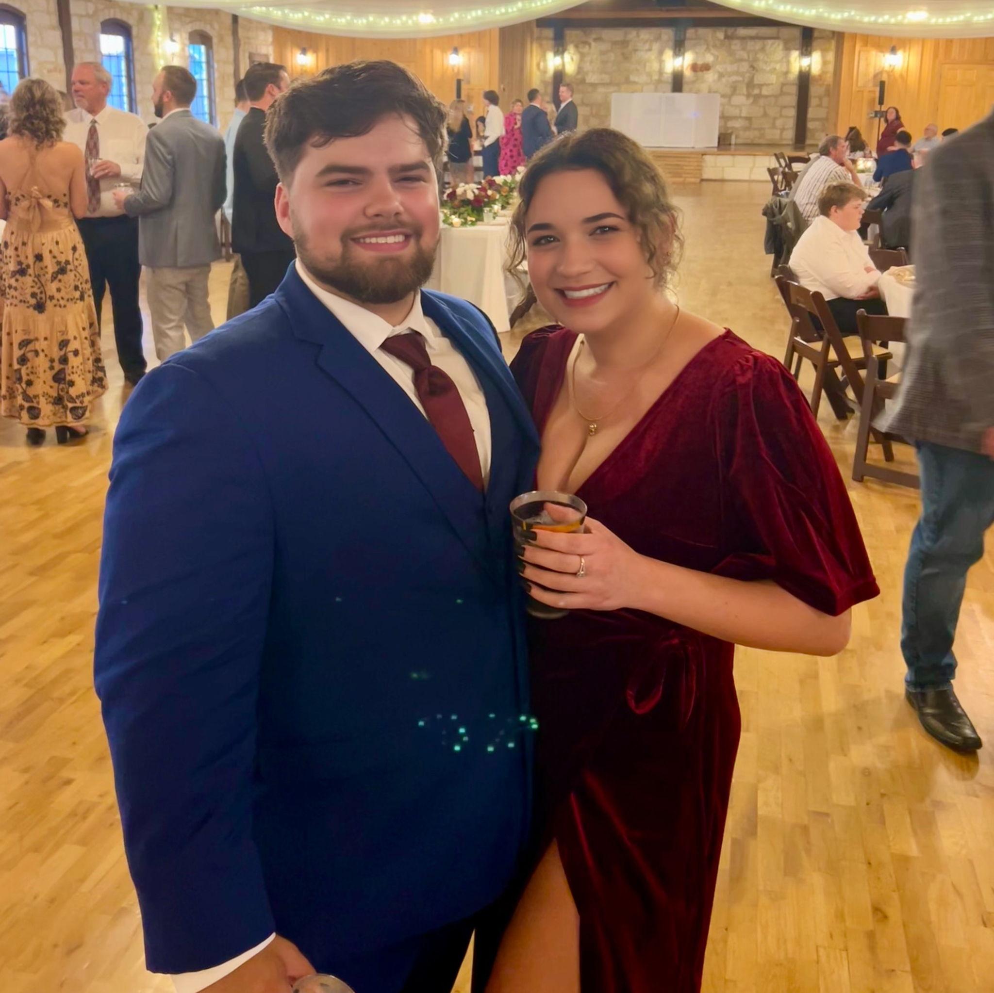 This was the first Annello wedding attended by Romy - hey, Kay ❤️.