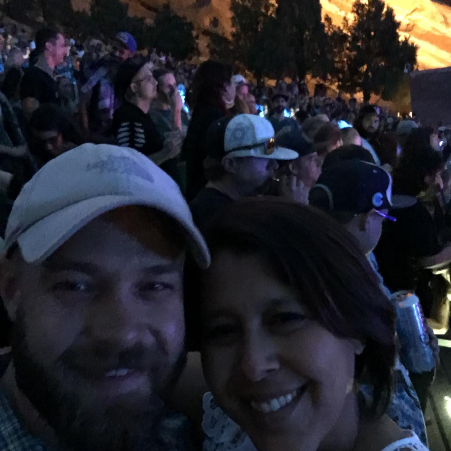First Red Rocks concert - The Polish Ambassador