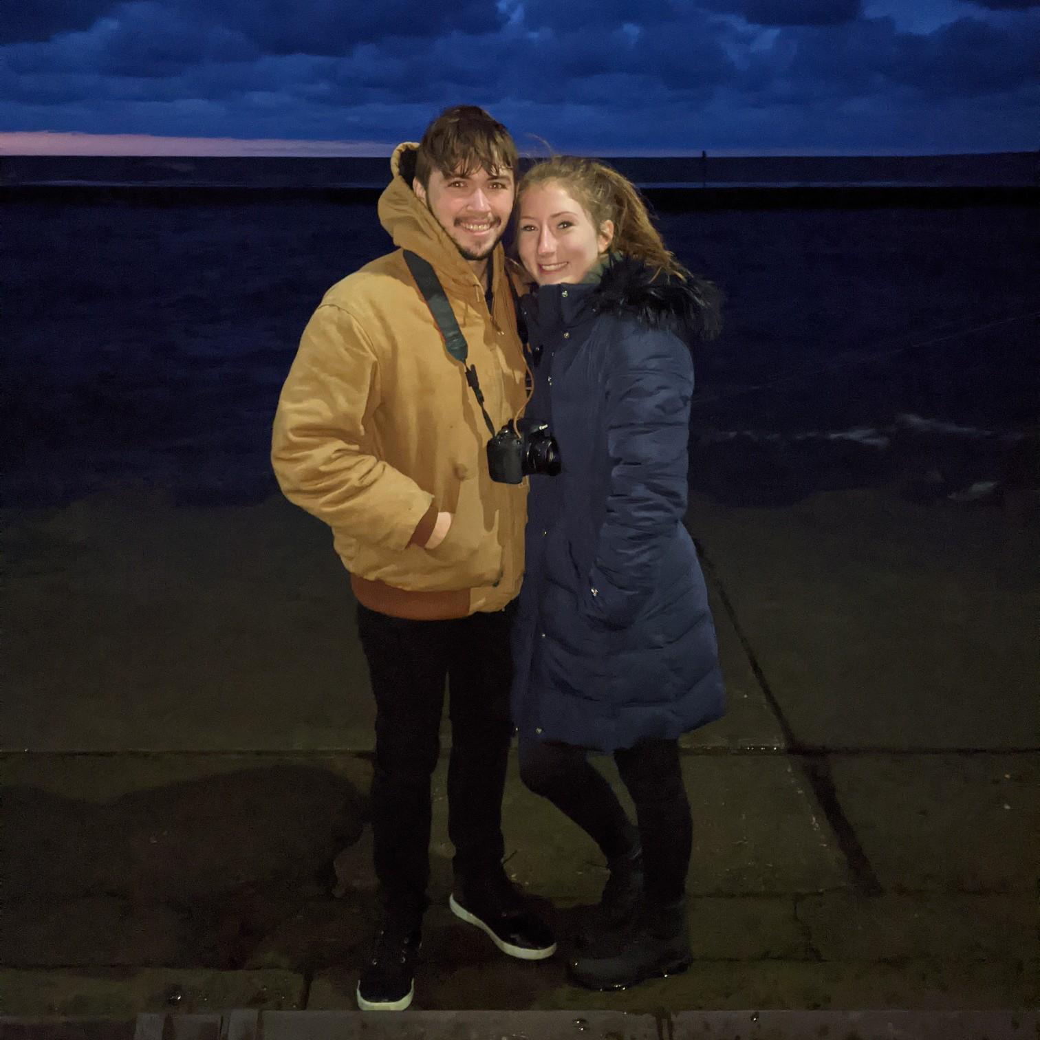 South Haven at night