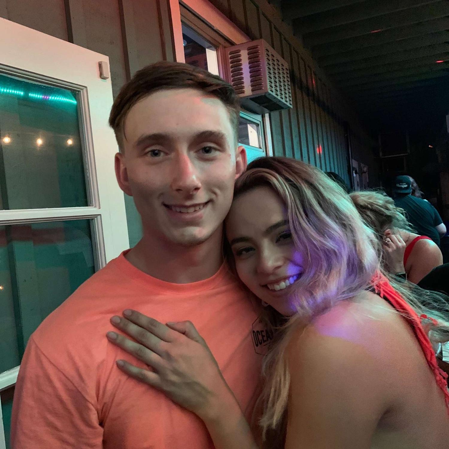 We met out dancing in Temecula, CA. One of Andrews’ friends took this photo of us that night!