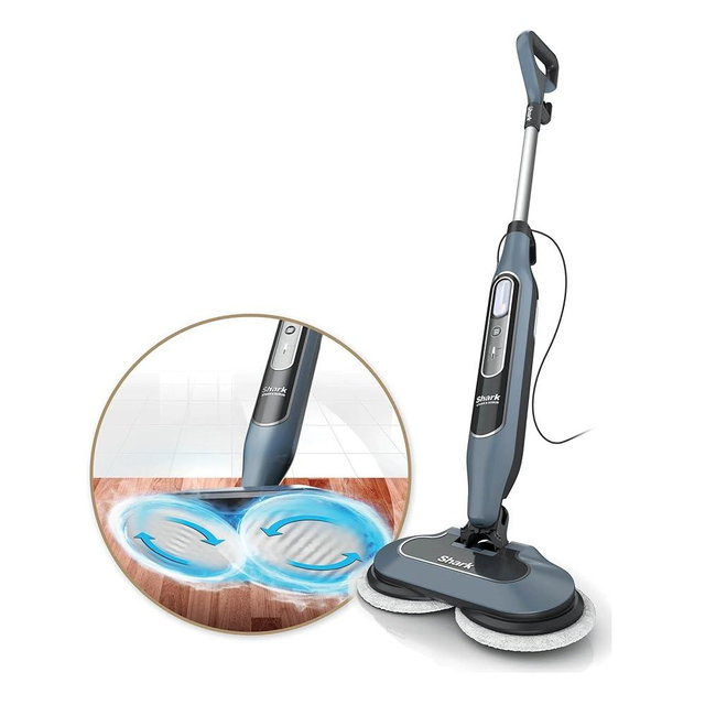 Shark S8000 Steam & Scrub All-in-One Scrubbing and Sanitizing Hard Floor Steam Mop (Renewed)